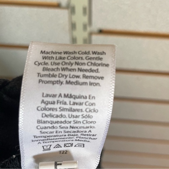 XXL 16 Girl’s Linen Shorts Black Pockets Elastic Waist Fit‎ Women’s Small WN EUC - Picture 5 of 5